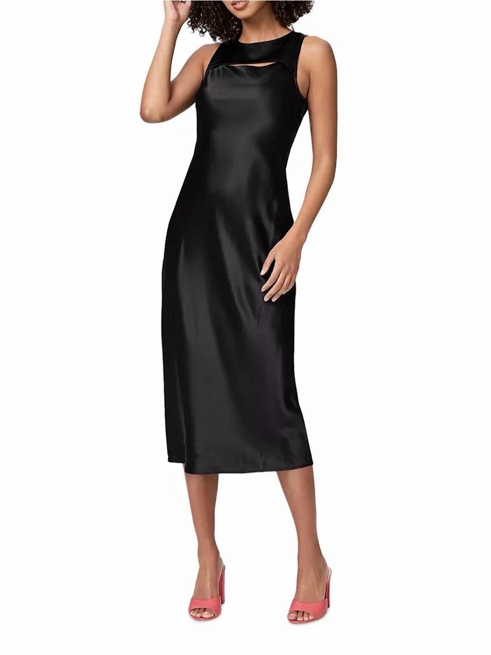 Paige Silk Midi Dress